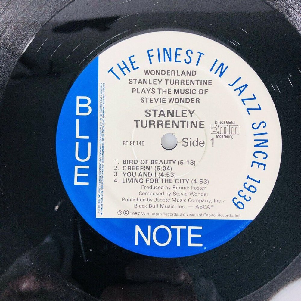Stanley Turrentine Wonderland Music Vinyl LP - Picture 3 of 8